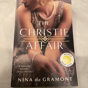 ✨SOLD✨ “The Christie Affair” novel by Nina de Gramont